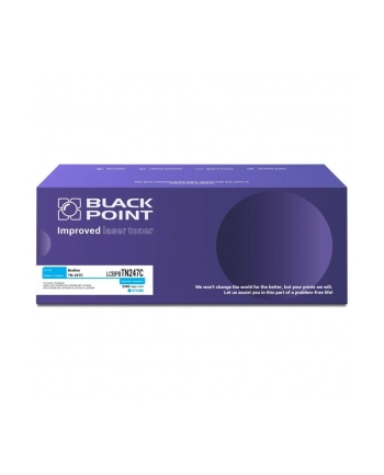 BLACKPOINT LCBPBTN247C Toner cartridge Black Point LCBPBTN247C   cyan   2300 pp.   Brother TN247C