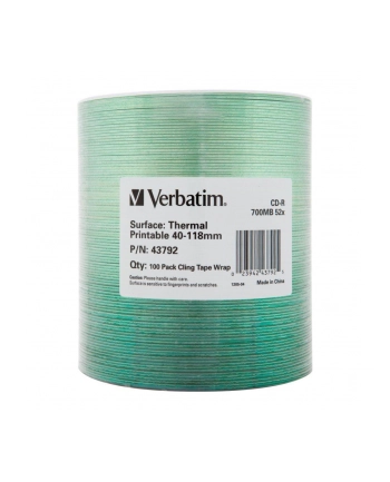 VERBATIM 43792 CD-R Verbatim 100 pcs, 700MB, 52x nr 1