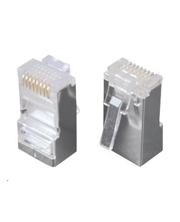 SOLARIX KRJ45/5SH-100 Solarix modular wtyk 8p8c CAT5e rozłożeniu FTP linka (100szt.)