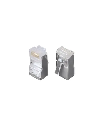 SOLARIX KRJ45/5SH-100 Solarix modular wtyk 8p8c CAT5e rozłożeniu FTP linka (100szt.)