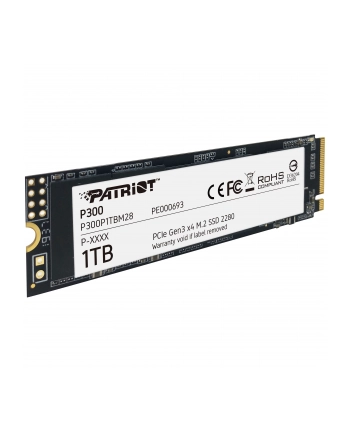 patriot memory PATRIOT SSD P300 1TB M.2 PCIe Gen 3 x4 2100/1650MB/s nr 2