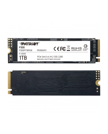 patriot memory PATRIOT SSD P300 1TB M.2 PCIe Gen 3 x4 2100/1650MB/s nr 1
