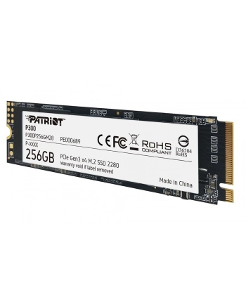 patriot memory PATRIOT SSD P300 256GB M.2 PCIe Gen 3 x4 1700/1100 MB/s nr 2