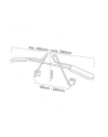 MACLEAN MC-870 Universal Car Hanger For Headrest Seat Bracket Car Coat Hanger Black - nr 4