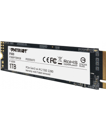patriot memory PATRIOT SSD P300 1TB M.2 PCIe Gen 3 x4 2100/1650MB/s nr 1
