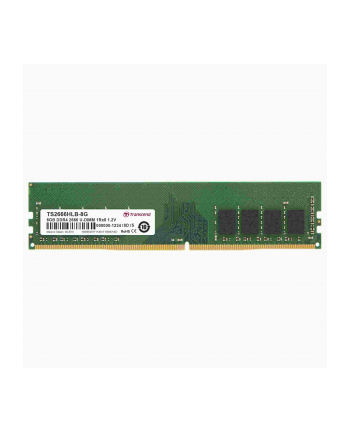 TRANSCEND 8GB DDR4 2666Mhz U-DIMM 1Rx8 1Gx8 CL19 1.2V