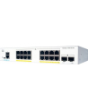 CISCO Catalyst 1000 16-Port Gigabit PoE+ PoE Budget 120W 2 x 1G SFP Uplinks LAN Base with external power supply - nr 2