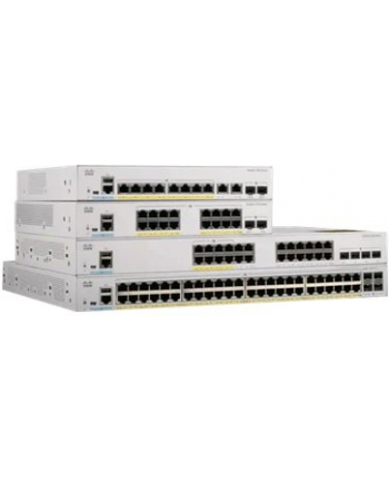 CISCO Catalyst 1000 24-Port Gigabit PoE+ PoE Budget 195W 4 x 1G SFP Uplinks LAN Base