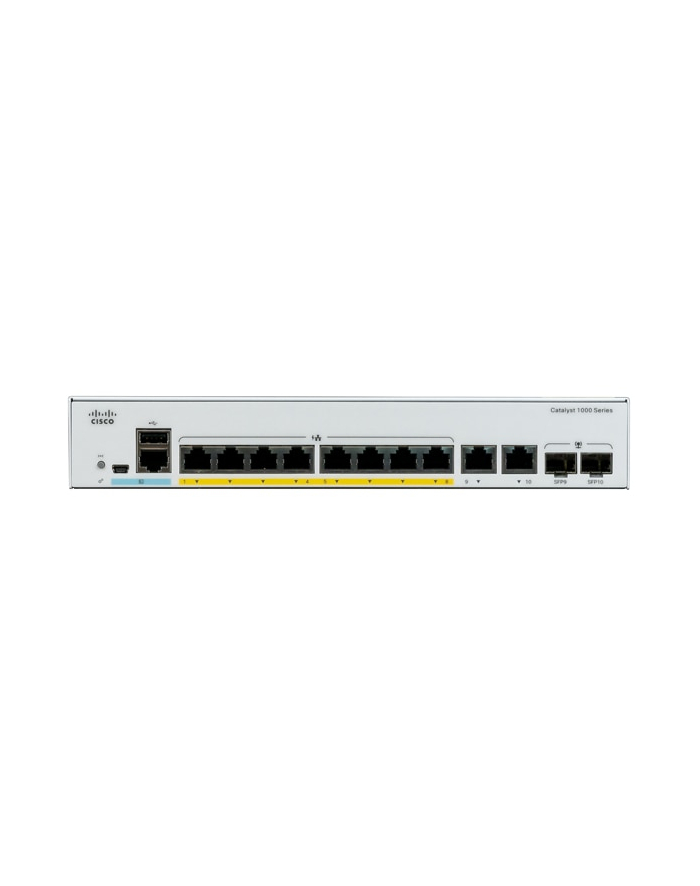 CISCO CATALYST 1000 8PORT GE FULL POE EXT PS 2X1G SFP główny