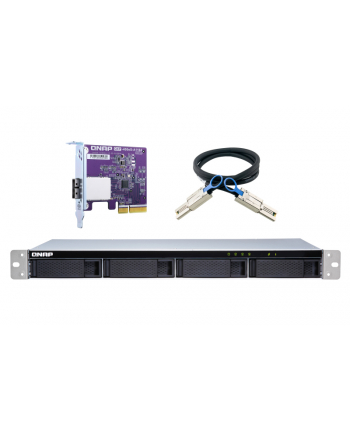 qnap systems QNAP TL-R400S 4-bay 1U rackmount SATA JBOD expansion unit