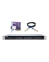 qnap systems QNAP TL-R400S 4-bay 1U rackmount SATA JBOD expansion unit - nr 56