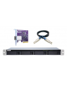 qnap systems QNAP TL-R400S 4-bay 1U rackmount SATA JBOD expansion unit - nr 61