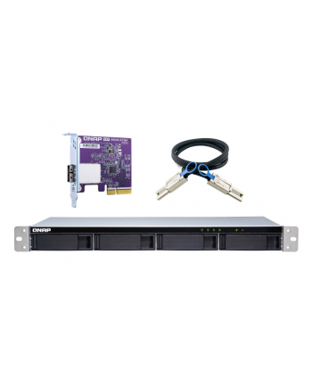 qnap systems QNAP TL-R400S 4-bay 1U rackmount SATA JBOD expansion unit