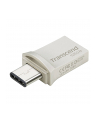 TRANSCEND 128GB USB3.0 Pen Drive OTG Type A&C Silver - nr 16