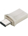 TRANSCEND 128GB USB3.0 Pen Drive OTG Type A&C Silver - nr 8