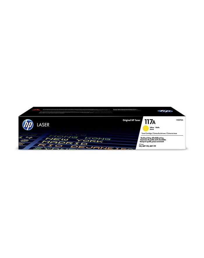 hp inc. HP 117A Yellow Original Laser Toner Cartridge główny