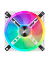 CORSAIR iCUE QL120 RGB 120mm White Triple Fan Kit with Lighting Node CORE - nr 62