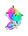 CORSAIR iCUE QL120 RGB 120mm White Triple Fan Kit with Lighting Node CORE - nr 74