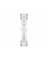 CORSAIR iCUE QL140 RGB 140mm White Dual Fan Kit with Lighting Node CORE - nr 74