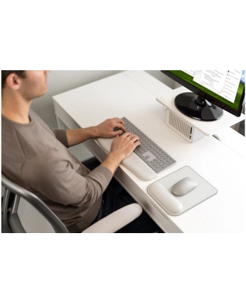KENSINGTON ErgoSoft Mousepad with Wrist Rest For Standard Mouse Grey nr 1