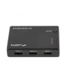 lanberg Switch video 3 x HDMI + port micro USB Czarny - nr 22