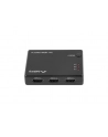 lanberg Switch video 3 x HDMI + port micro USB Czarny - nr 23