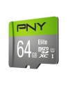 pny Karta pamięci MicroSDXC Elite 64GB P-SDUX64U185GW-GE - nr 4