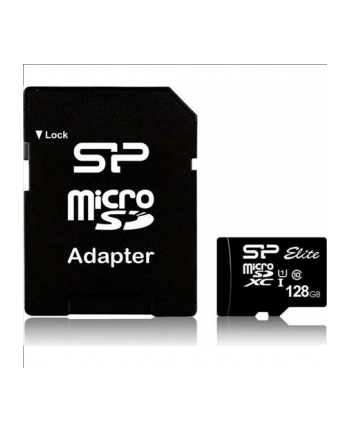 silicon power Karta pamięci Elite microSDXC 128GB U1 1 0MB/S CL10 + adapter nr 1