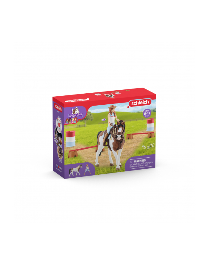 Schleich 42441 Zestaw jeździecki Hannah Horse Club główny