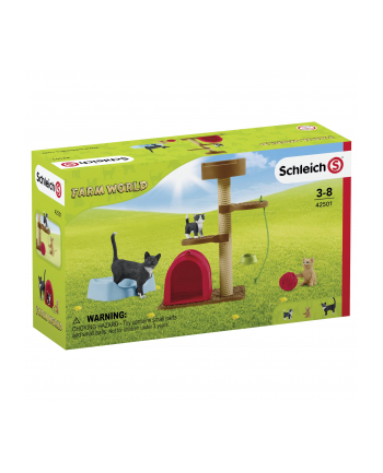 Schleich 42501 Czas na zabawę uroczych kotków