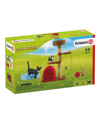 Schleich 42501 Czas na zabawę uroczych kotków
