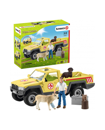 Schleich 42503 Samochód weterynarza na farmie