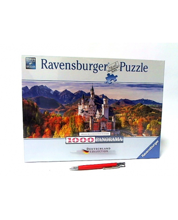 Puzzle 1000el panorama Zamek Neuschwanstein 151615 RAVENSBURGER