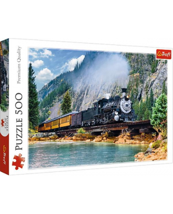 Puzzle 500el Górski pociąg 37379 TREFL