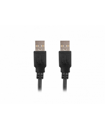 lanberg Kabel USB -A M/M 2.0 0.5m Czarny