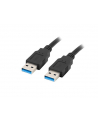 lanberg Kabel USB-A M/M 3.0 1.0m czarny - nr 3