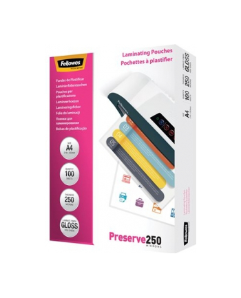 fellowes Folie do laminacji 125mik 54x86 mm, 100 sztuk