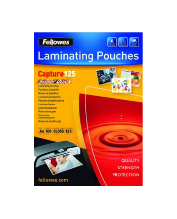 fellowes Folie do laminacji super quick 125 mik A4, 100 sztuk nr 1
