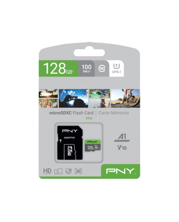 pny Karta pamięci MicroSDXC 128GB P-SDU128V11100EL-GE