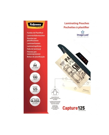 fellowes Folie do laminacji PREMIUM ImageLast 125mik, A4, 100 sztuk nr 2