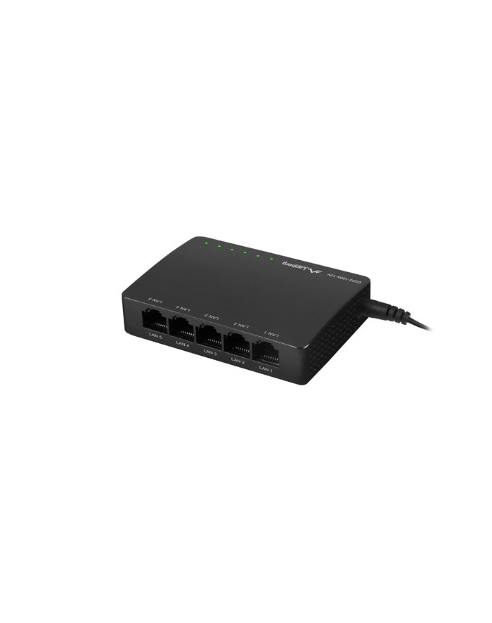 lanberg Switch 5X 1GB/S GIGABIT 12V Ethernet DSP2-1005-12V główny