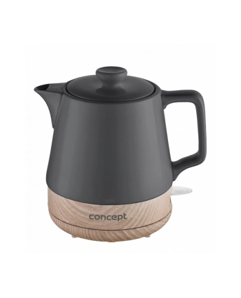 concept Czajnik ceramiczny RK0062 1,0L szary nr 1