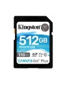 kingston Karta pamięci SD 512GB Canvas Go Plus 170/90MB/s CL10 U3 V30 - nr 2