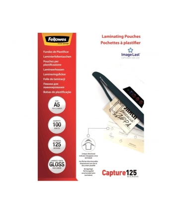 fellowes Folie do laminacji PREMIUM ImageLast 125mik, A5, 100 sztuk nr 1