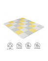 Kinderkraft Mata piankowa puzzle LUNO yellow - nr 1