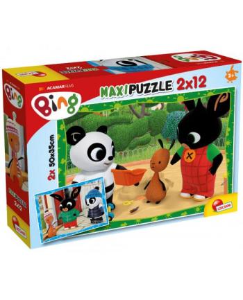 lisciani giochi Puzzle MAXI 2x12el BING Przyjaciele 81226 LISCIANI