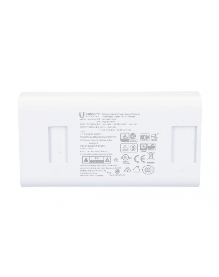 ubiquiti Adapter PoE 54 VDC 1.5A POE-54V-80W główny