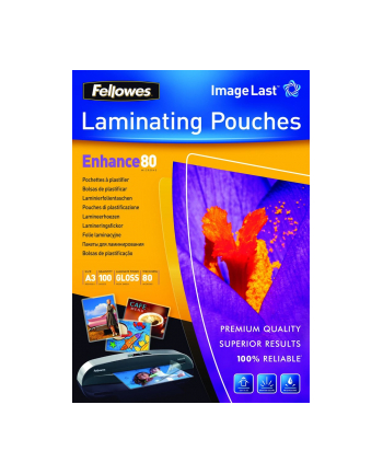 fellowes Folie do laminacji PREMIUM ImageLast 80mik, A3, 100 sztuk nr 2