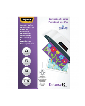 fellowes Folia do laminacji ImageLast 80  - A4, 25 sztuk