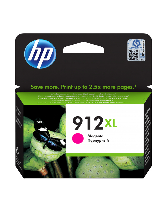 hp inc. Tusz 912XL Magenta Ink 3YL82AE główny